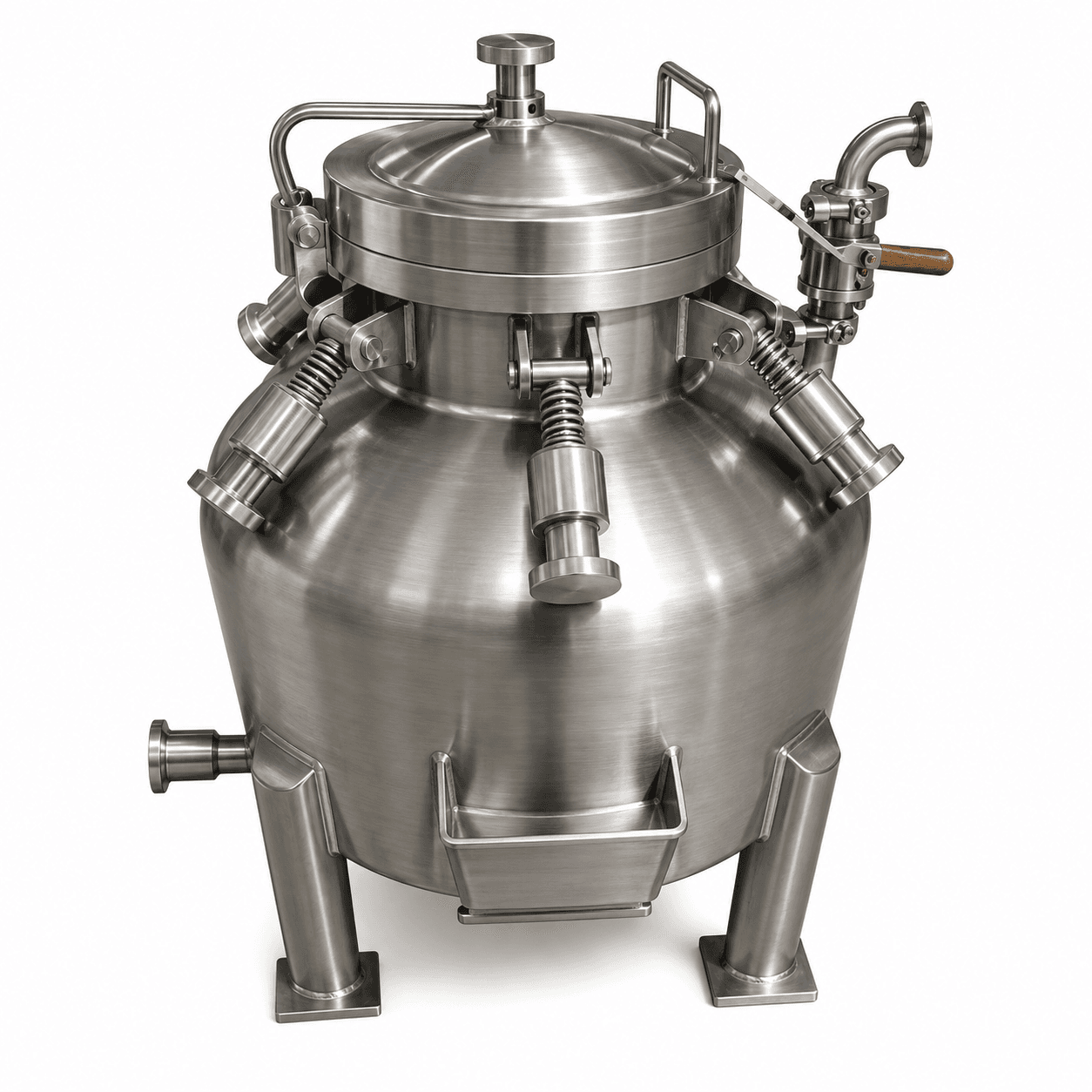 Stainless-steel pressure vessel